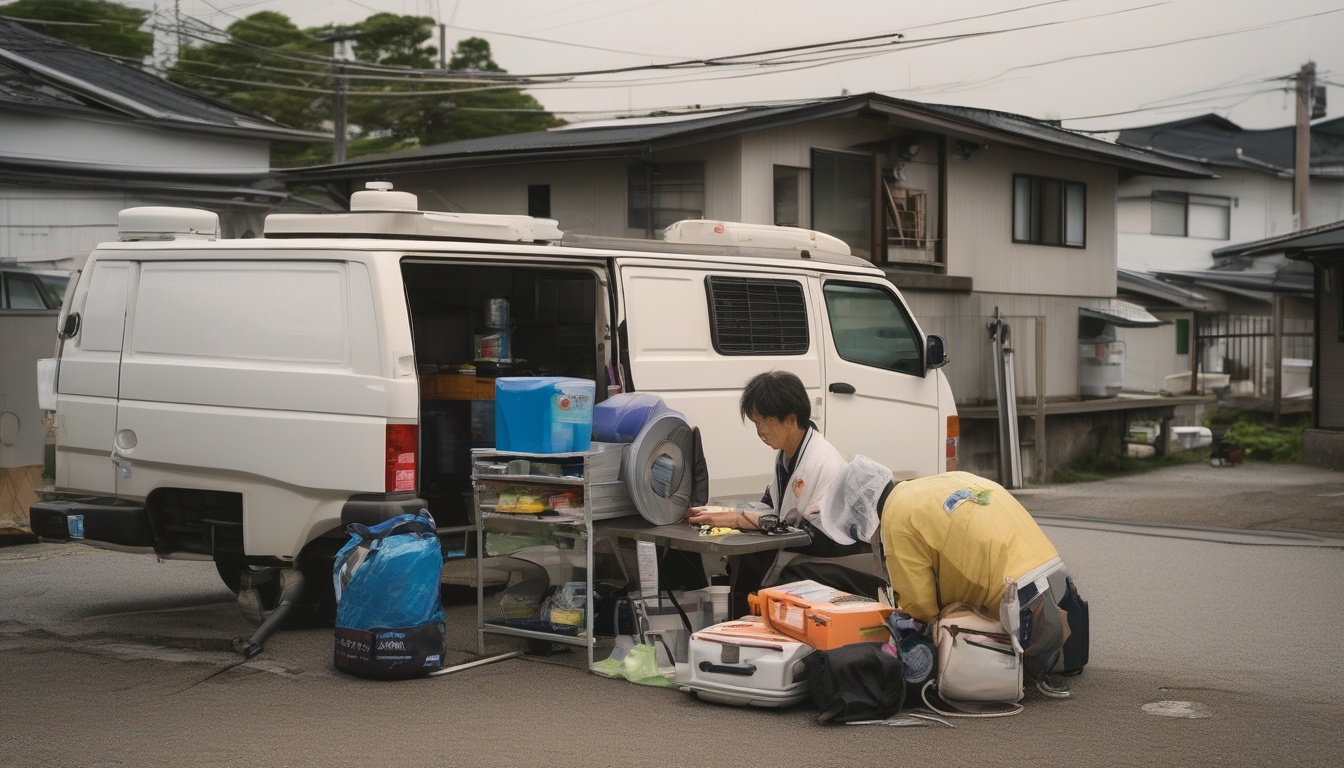 災害支援を変えるキャンピングカー活用、VAN SHELTERが示す移動型拠点の価値